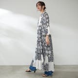 【nane】インド綿 総柄ワンピース | RMAF　NICE CLAUP / OLIVE des OLIVE | 詳細画像8 