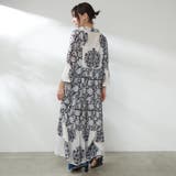 【nane】インド綿 総柄ワンピース | RMAF　NICE CLAUP / OLIVE des OLIVE | 詳細画像9 