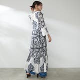 【nane】インド綿 総柄ワンピース | RMAF　NICE CLAUP / OLIVE des OLIVE | 詳細画像10 