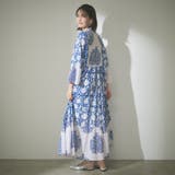 【nane】インド綿 総柄ワンピース | RMAF　NICE CLAUP / OLIVE des OLIVE | 詳細画像17 