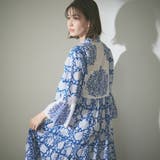 【nane】インド綿 総柄ワンピース | RMAF　NICE CLAUP / OLIVE des OLIVE | 詳細画像19 