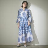 【nane】インド綿 総柄ワンピース | RMAF　NICE CLAUP / OLIVE des OLIVE | 詳細画像21 