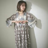 【nane】インド綿 総柄ワンピース | RMAF　NICE CLAUP / OLIVE des OLIVE | 詳細画像22 