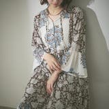 【nane】インド綿 総柄ワンピース | RMAF　NICE CLAUP / OLIVE des OLIVE | 詳細画像25 