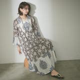 【nane】インド綿 総柄ワンピース | RMAF　NICE CLAUP / OLIVE des OLIVE | 詳細画像27 