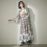 【nane】インド綿 総柄ワンピース | RMAF　NICE CLAUP / OLIVE des OLIVE | 詳細画像30 