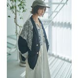 【nane】刺繍前あきワンピース | RMAF　NICE CLAUP / OLIVE des OLIVE | 詳細画像12 