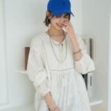 【nane】インド綿 ジャガードレースワンピース | RMAF　NICE CLAUP / OLIVE des OLIVE | 詳細画像2 