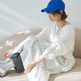 【nane】インド綿 ジャガードレースワンピース | RMAF　NICE CLAUP / OLIVE des OLIVE | 詳細画像6 