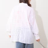 【nane】インド綿 パッチワークブラウス | RMAF　NICE CLAUP / OLIVE des OLIVE | 詳細画像16 