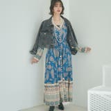 【nane】エスニック柄ワンピース | RMAF　NICE CLAUP / OLIVE des OLIVE | 詳細画像9 