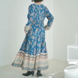 【nane】エスニック柄ワンピース | RMAF　NICE CLAUP / OLIVE des OLIVE | 詳細画像4 