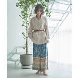 【nane】エスニック柄パンツ | RMAF　NICE CLAUP / OLIVE des OLIVE | 詳細画像8 