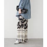 【nane】エスニック柄パンツ | RMAF　NICE CLAUP / OLIVE des OLIVE | 詳細画像13 