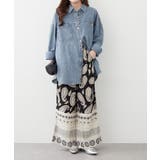 【nane】エスニック柄パンツ | RMAF　NICE CLAUP / OLIVE des OLIVE | 詳細画像14 