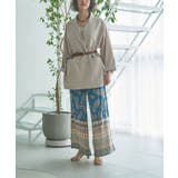 【nane】エスニック柄パンツ | RMAF　NICE CLAUP / OLIVE des OLIVE | 詳細画像3 