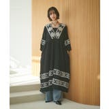 【NAO】エスニック刺繍ワンピース | RMAF　NICE CLAUP / OLIVE des OLIVE | 詳細画像7 