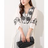 【NAO】エスニック刺繍ワンピース | RMAF　NICE CLAUP / OLIVE des OLIVE | 詳細画像9 