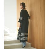 【NAO】エスニック刺繍ワンピース | RMAF　NICE CLAUP / OLIVE des OLIVE | 詳細画像5 