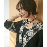 【NAO】エスニック刺繍ワンピース | RMAF　NICE CLAUP / OLIVE des OLIVE | 詳細画像6 