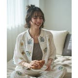 【nane】セットアップ対応 刺繍ブラウス | RMAF　NICE CLAUP / OLIVE des OLIVE | 詳細画像1 