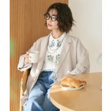 【nane】セットアップ対応 刺繍ブラウス | RMAF　NICE CLAUP / OLIVE des OLIVE | 詳細画像10 