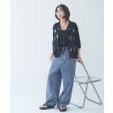 【nane】セットアップ対応 刺繍ブラウス | RMAF　NICE CLAUP / OLIVE des OLIVE | 詳細画像17 