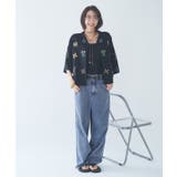 【nane】セットアップ対応 刺繍ブラウス | RMAF　NICE CLAUP / OLIVE des OLIVE | 詳細画像18 