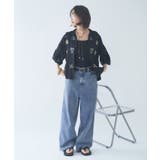 【nane】セットアップ対応 刺繍ブラウス | RMAF　NICE CLAUP / OLIVE des OLIVE | 詳細画像19 