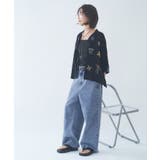 【nane】セットアップ対応 刺繍ブラウス | RMAF　NICE CLAUP / OLIVE des OLIVE | 詳細画像20 