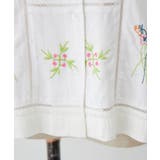 【nane】セットアップ対応 刺繍ブラウス | RMAF　NICE CLAUP / OLIVE des OLIVE | 詳細画像29 