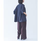【nane】軽やかインド綿 ドット柄刺繍パンツ | RMAF　NICE CLAUP / OLIVE des OLIVE | 詳細画像10 