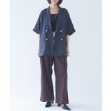 【nane】軽やかインド綿 ドット柄刺繍パンツ | RMAF　NICE CLAUP / OLIVE des OLIVE | 詳細画像11 