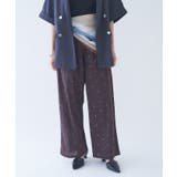 【nane】軽やかインド綿 ドット柄刺繍パンツ | RMAF　NICE CLAUP / OLIVE des OLIVE | 詳細画像5 