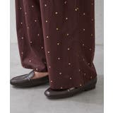 【nane】軽やかインド綿 ドット柄刺繍パンツ | RMAF　NICE CLAUP / OLIVE des OLIVE | 詳細画像33 