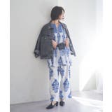【nane】セットアップ対応 フラワー柄ブラウス | RMAF　NICE CLAUP / OLIVE des OLIVE | 詳細画像8 