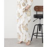 イエロー | 【nane】セットアップ対応 フラワー柄パンツ | RMAF　NICE CLAUP / OLIVE des OLIVE