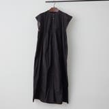 ブラック | 【NAO】ピンタック袖レース前釦ワンピース | RMAF　NICE CLAUP / OLIVE des OLIVE