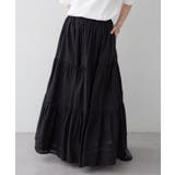 ブラック | 【NAO】ピンタックティアードスカート | RMAF NICE CLAUP / OLIVE des OLIVE