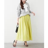 【NAO】コットン素材で快適 ギャザースカート | RMAF　NICE CLAUP / OLIVE des OLIVE | 詳細画像9 