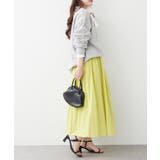 【NAO】コットン素材で快適 ギャザースカート | RMAF　NICE CLAUP / OLIVE des OLIVE | 詳細画像11 