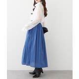 【NAO】コットン素材で快適 ギャザースカート | RMAF　NICE CLAUP / OLIVE des OLIVE | 詳細画像17 