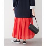 【NAO】コットン素材で快適 ギャザースカート | RMAF　NICE CLAUP / OLIVE des OLIVE | 詳細画像21 