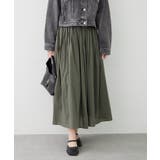 【NAO】コットン素材で快適 ギャザースカート | RMAF　NICE CLAUP / OLIVE des OLIVE | 詳細画像28 
