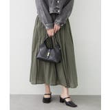 【NAO】コットン素材で快適 ギャザースカート | RMAF　NICE CLAUP / OLIVE des OLIVE | 詳細画像29 