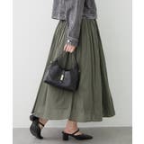 【NAO】コットン素材で快適 ギャザースカート | RMAF　NICE CLAUP / OLIVE des OLIVE | 詳細画像31 