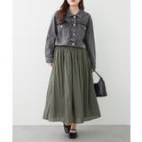 【NAO】コットン素材で快適 ギャザースカート | RMAF　NICE CLAUP / OLIVE des OLIVE | 詳細画像33 