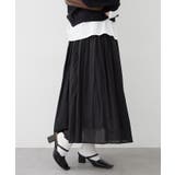 【NAO】コットン素材で快適 ギャザースカート | RMAF　NICE CLAUP / OLIVE des OLIVE | 詳細画像39 