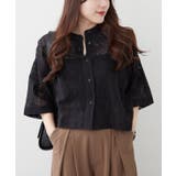 【NAO】フラワーレースブラウス | RMAF　NICE CLAUP / OLIVE des OLIVE | 詳細画像1 