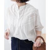 【NAO】ピンタックレース前釦ブラウス | RMAF　NICE CLAUP / OLIVE des OLIVE | 詳細画像3 